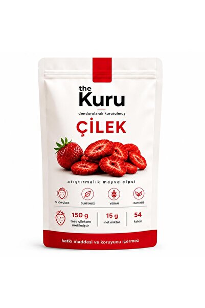 the kuru Çilek Kuru Meyve Cipsi - Dondurularak Kurutulmuş Freeze Dried Çıtır ...