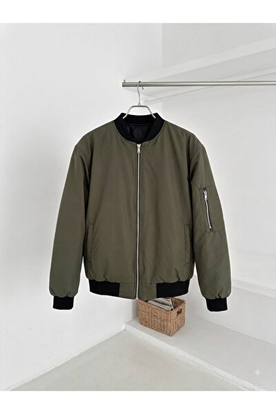 kastrioti Relax-Fit bomber ceket