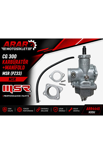 Arar CG 300 KARBÜRATÖR+MANİFOLD MSR (PZ33)-ARR4445