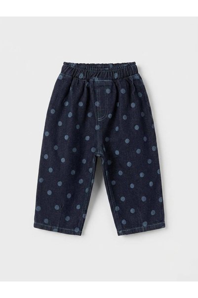 Generic Brand La'Ciel Paris Polka Dot Balloon Jeans