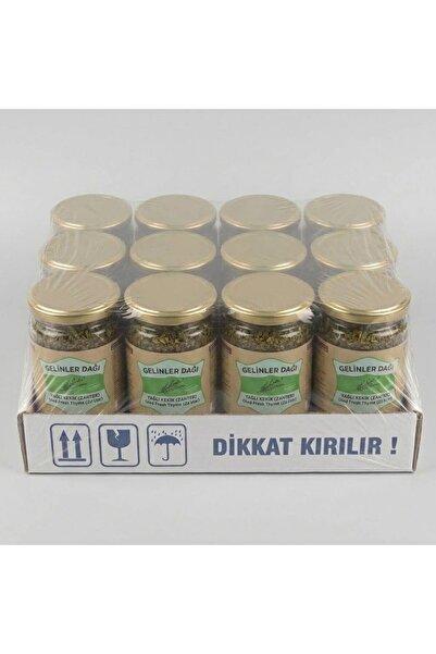 Gelinler Dağı Hatay yöresel yağlı zahter/dağ kekiği 660 cc x 12 Kavanoz (yeni...