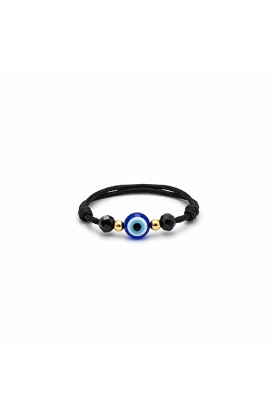 OEM Ring with cord and protective eye with 14K gold beads