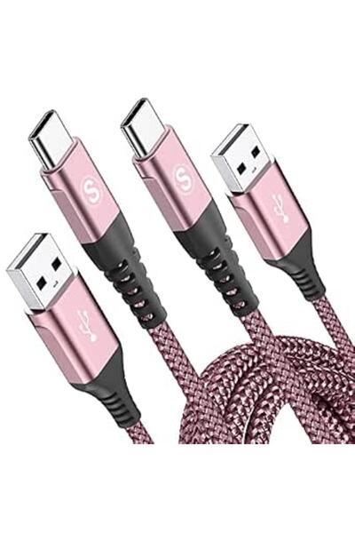 GENERAL كابل من أفيبريكس بطول 1 متر نوع USB متوافق مع سمارتفون