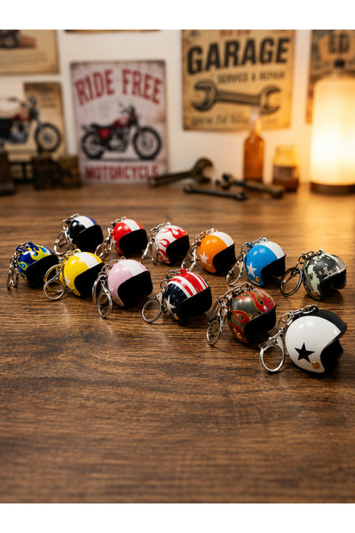 MOTOSİKLET KASK ANAHTARLIK 1 ADET