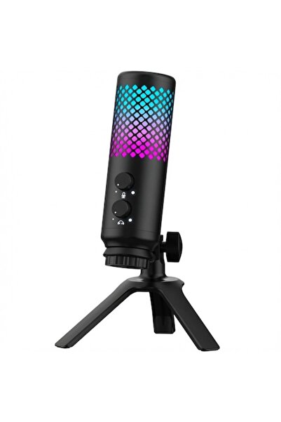 loksy25 LOKSY USB Microphone, Cardioid, RGB, Voice and Headphone Control, One...