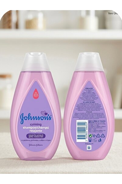 Johnson's Baby Calming Rahatlatıcı Bebek Şampuanı 400 ml (Göz Yakmayan Formül)