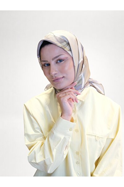 Belli Saf Twill İpek Eşarp 4152141