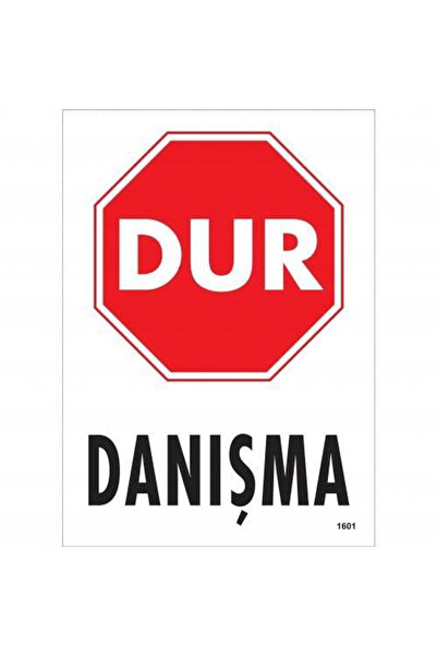 pınaxar Warning sign for durable consultation 25x35 code:1601