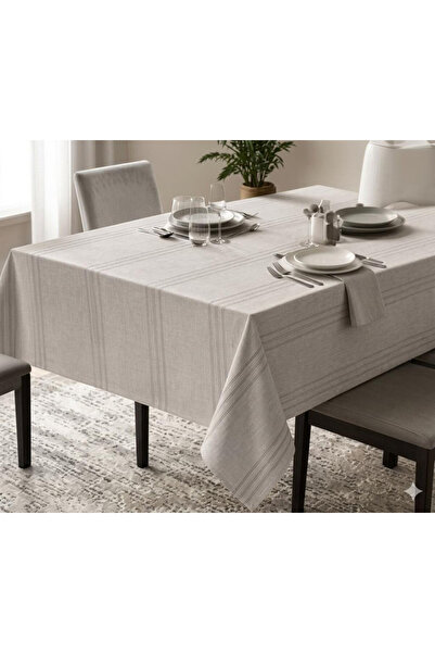 pınaxar Dertsiz Tablecloth 160X220 Stone Color
