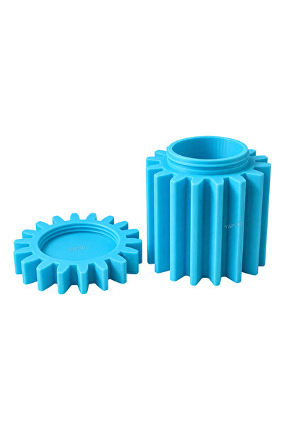 Yapı3D Turquoise Gear Design Storage Container with Lid – Decorative Desktop ...