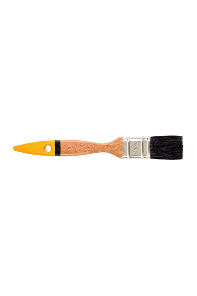 pınaxar Luna black wooden handle oil paint brush no:1