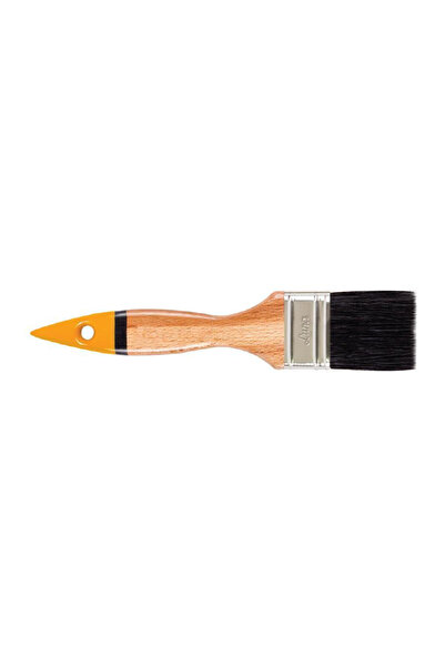 pınaxar Luna black wooden handle oil paint brush no:2