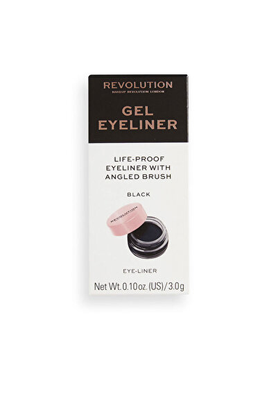 Revolution Make Up Eyeliner gel rezistent la apă negru 3g