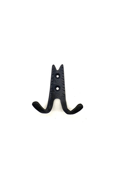 Nur store Çanta Antique Style Decorative Brass Wolf Hanger - 75X70 Mm, Oxide