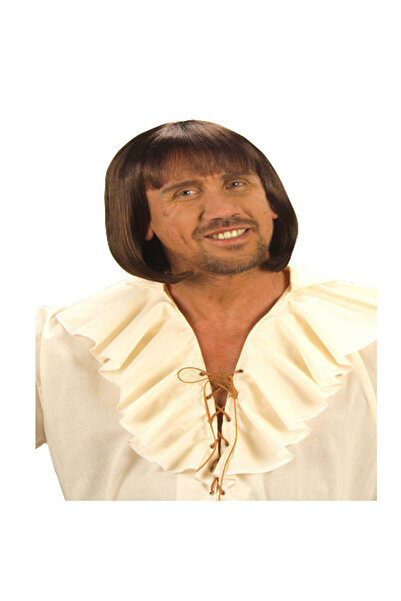 pınaxar Brown color short medieval wig for men