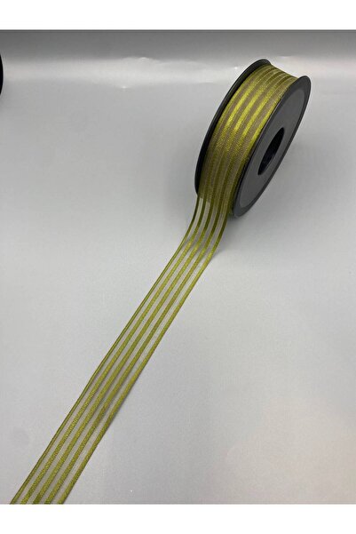 hobimixhobimix 2.5 cm Khaki Chiffon Ribbon 9 Meters – Decorative Ribbon for E...