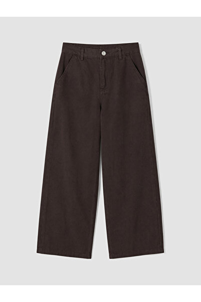 LC Waikiki Regular Fit Girls' Gabardine Trousers