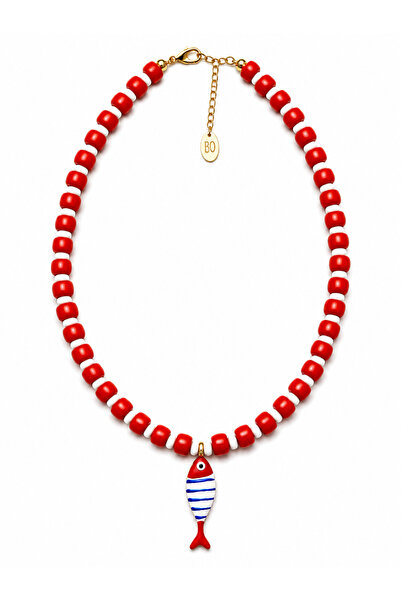 Bo Takı ve Aksesuar Fish 🐠   Pendant Glass Beads Burcu's Collection