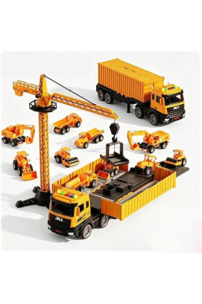 GENERAL Construction Truck Toys for Kids by Tech Abart, Construction Car Toy ...