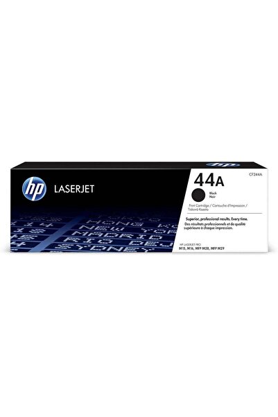HP 44A Black Original Laser Toner Cartridge | CF244A | Compatible with LaserJ...