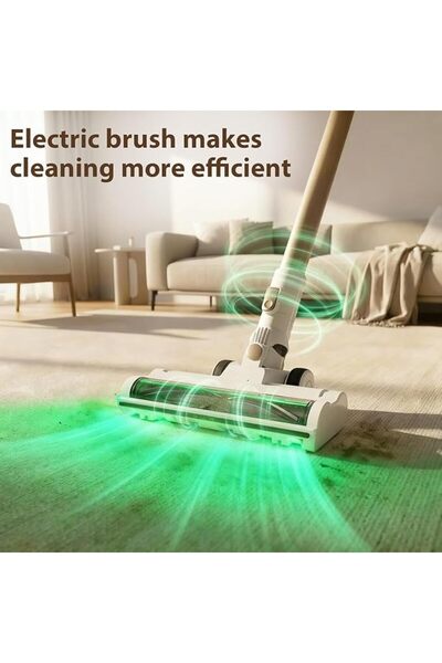 GENERAL Vertical Vacuum Cleaner with 7 Meter Cable, Aksopla, 28 Kpa |   Electric Brush, 800 ml Dust Cup,