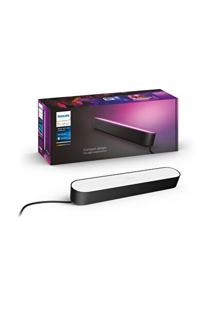 Philips Hue White Ambiyans Akıllı Led Aydınlatma Adaptörsüz Siyah, 16 Milyon ...