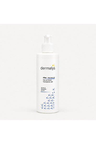 Dermalys Clina Tea Tree Oil Face and Body Cleansing Gel 200 ml