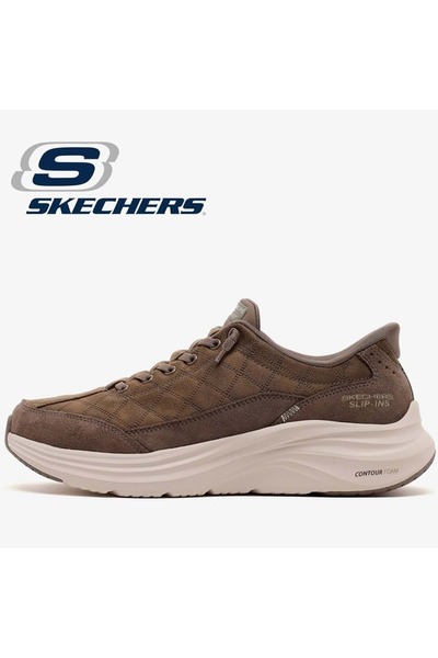 SKECHERS Contour Foam 233290 Unisex Spor Ayakkabı BEJ
