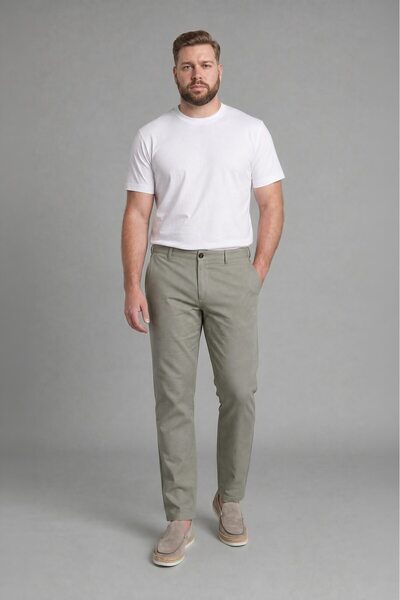 DeFacto Plus Size Regular Fit Pants H2089Ax26Sp