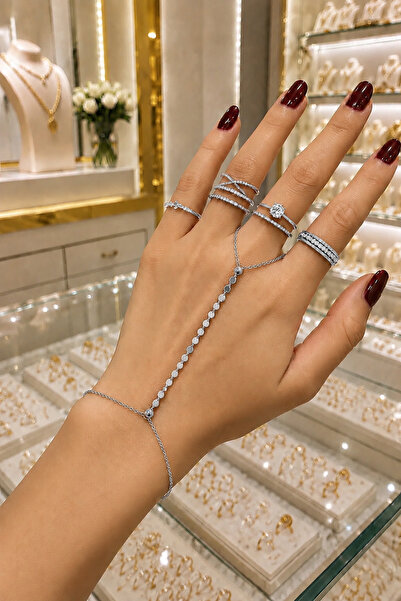 CAXBERN Special Design Ezme Silver Şahmeran