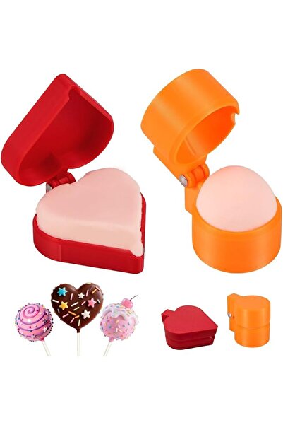 TERRIFI 2pcs Sphere & Heart Shaped Cake Pop Mold, PLA Plastic Cake Pop Cutter...