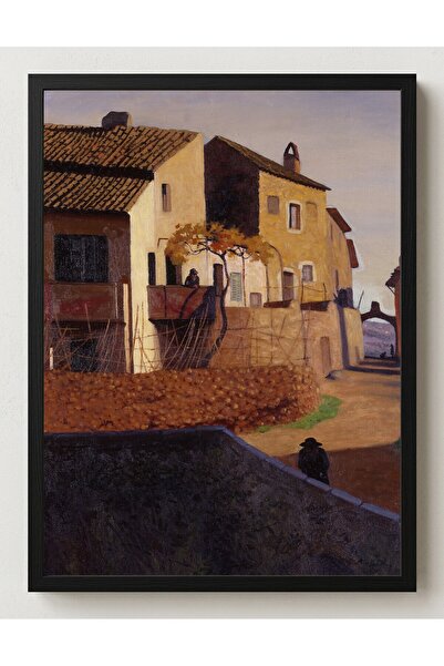 Post-Empresyonizm Vallotton Cagnes'deki Roma Köprüsü Çerçevesiz Poster 21x30 cm A4 Post-Empresyonizm