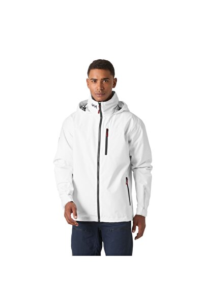 Helly Hansen Men's White Crew Hooded Midlayer Coat 2 Coats