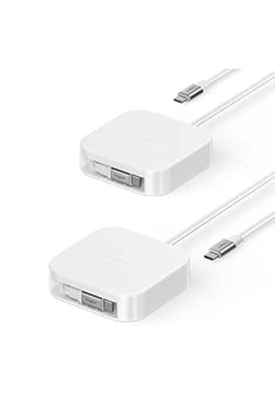 GENERAL Vasger Retractable USB C to USB C Cable 240W 3.6Ft/1.1M 5A Pd/Pps Dat...
