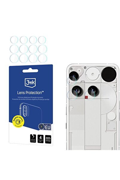3MK Folie de protecție pentru lentile pentru Nothing Phone 3 Anti-reflex