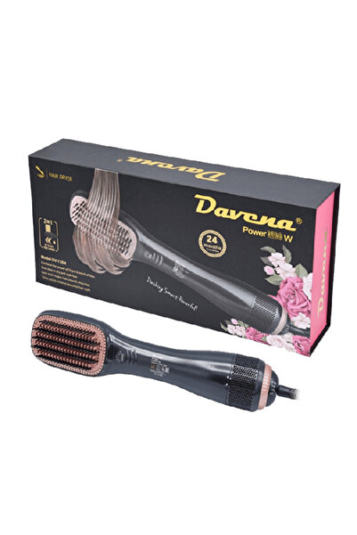 Davena مجفف شعر ومصفف بتقنية الأيونات 1200 واط DV735N - أسود