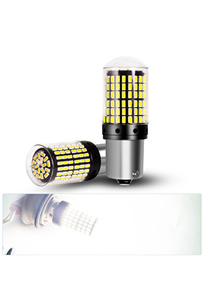 Choice 1156 White Smart Chips 2Pcs 1156 BA15S 1157 Bay15d Car LED Reverse Lig...
