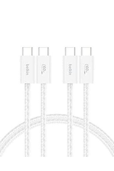 GENERAL Soft Flexible Braided Fast Charging Cable USB Type C to USB Type C 60...