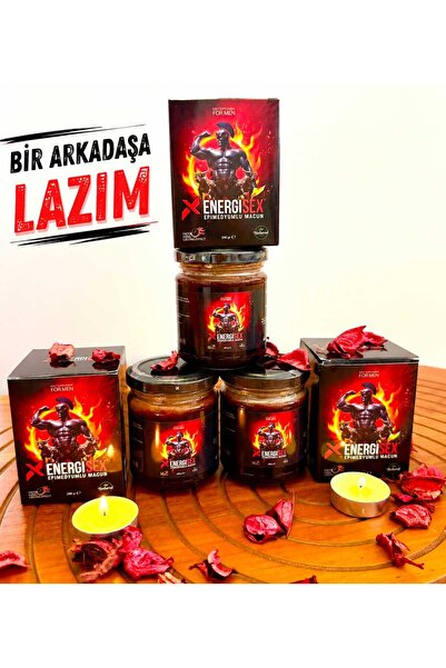 MARATON EnergıSex Epimedyümlü1 Sahil Çam Kabuğu Tribulus Ve Çakşır Otu Macunu...