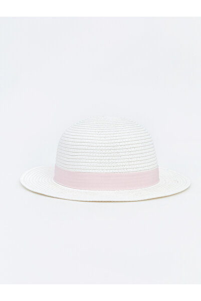 LC Waikiki Trendlucky Farkıyla Baby Girl Straw Hat
