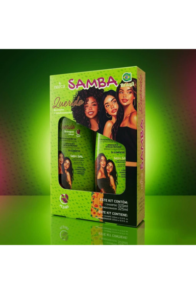 Samba مجموعة شامبو + بلسم، مُرممة ومُقوية للشعر التالف 750 جرام