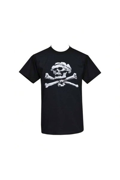 kai22 Mens Gothic T-Shirt Victorian Gravest Skull Tomb Memento Mori Laurel Leaf