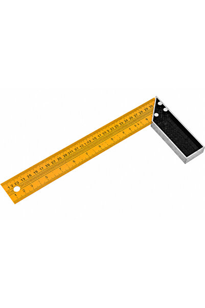 Generic Brand Echer dulgher 300 mm, riglă gradată pentru măsurare și marcare ...