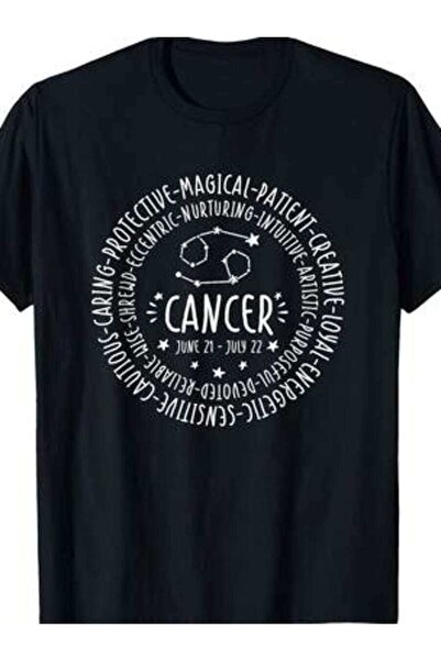 kai22 Zodiac Shirt - Cancer Personality Star Sign Tshirt T-Shirt
