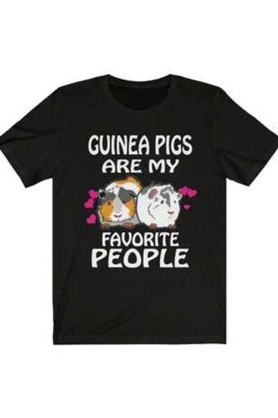 NOURAM Pigs Are My Favorite People Owner Shirt, Lover Gift, Guinea Pig Tee, A...
