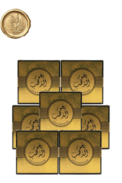 BAKHOOR 7 قطع ذهب 50 جرام