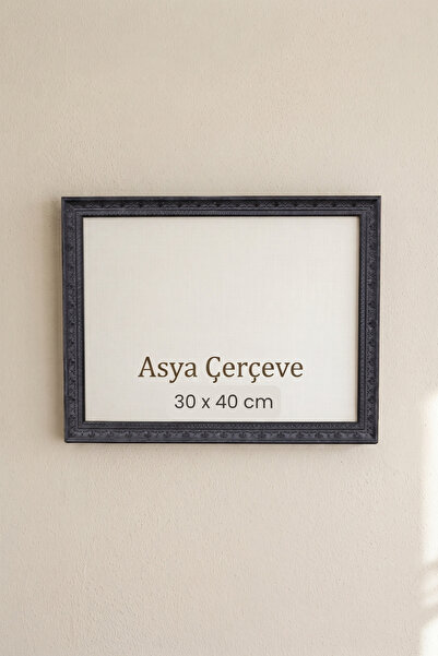 Asya Çerçeve 30 x 40 cm İstanbul Serisi İşlemeli Camlı Oda Mutfak Salon Korid...