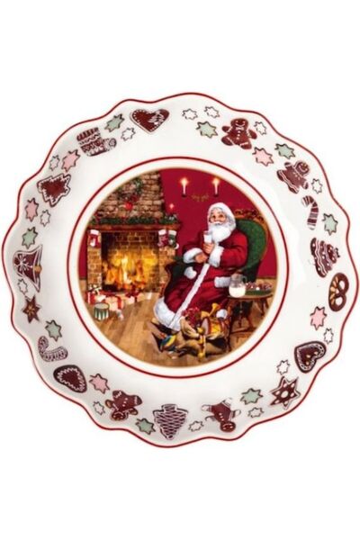 Villeroy & Boch Bol din porțelan Ediția Anuală de Crăciun 2023, 16,5 cm, Vill...