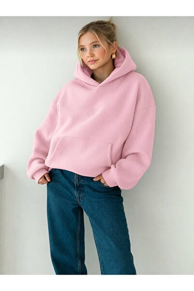 belissia KAPÜŞONLU SWEATSHİRT