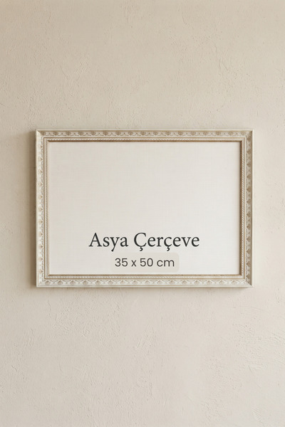 Asya Çerçeve 35 x 50 cm İstanbul Serisi İşlemeli Camlı Oda Mutfak Salon Korid...